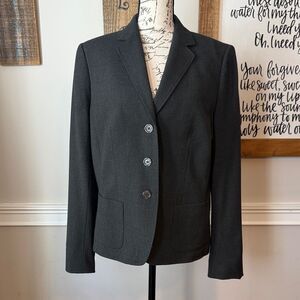 Brooks Brothers “346” Milano Fit Charcoal Blazer